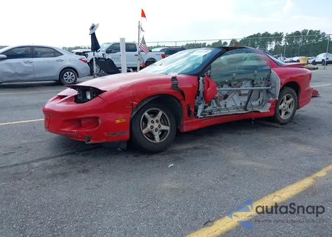 2001 Pontiac Firebird from USA, damaged, VIN 2G2FS22K712100423